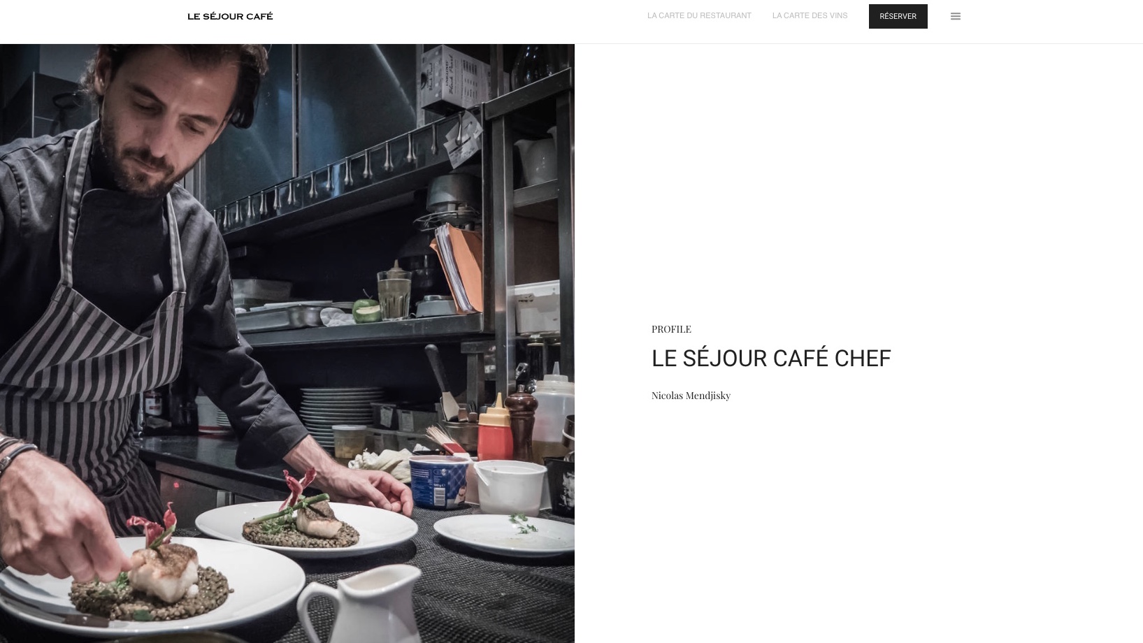 le Séjour Café - Website -Reseaux Sociaux - Referencement